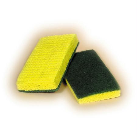 Advantage Green Backed Scrubber Sponge