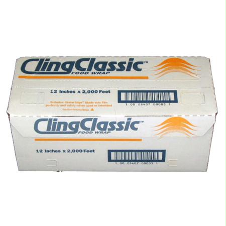 AEP ClingClassic Cutter Box Food Wraps(12" x 3000')