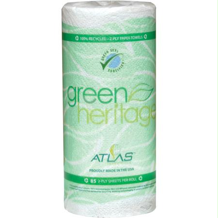 Atlas Green Heritage Kitchen Roll Towel(85 ct.)