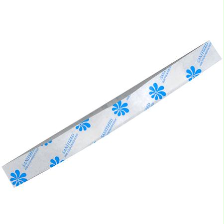 White MG Toilet Seat Band(1 1-2" x 15")