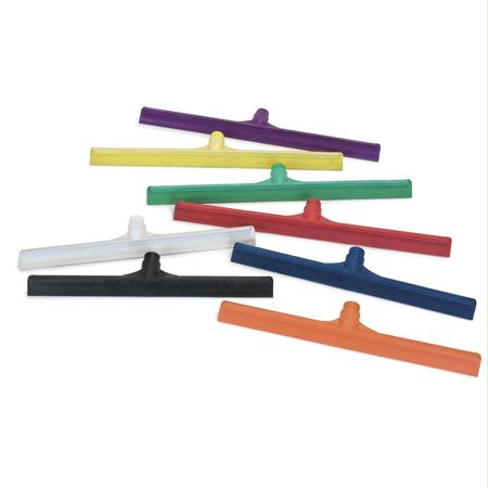Carlisle Spectrum One-Piece Rubber Floor Squeegees-Black(24")