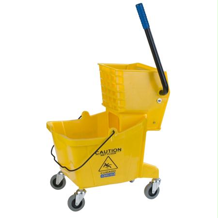 Carlisle Mop Bucket-Wringer Combo-Yellow