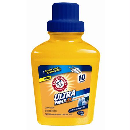 Arm & Hammer 4X Ultra Power Liquid Laundry(7.5 oz.)