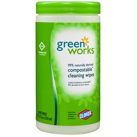Clorox Green Works Natural Compostable Wipe(62 ct.)
