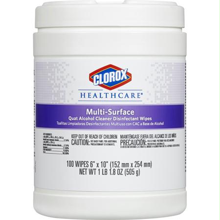 Clorox Healthcare Multi-Surface Cleaner Disinfectant Wipe(100 ct.)