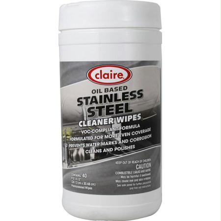 Claire Stainless Steel Wipe(40 ct.)