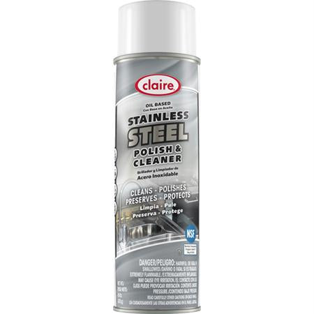 Claire Stainless Steel Polish & Cleaner(15 oz. Net Wt.)