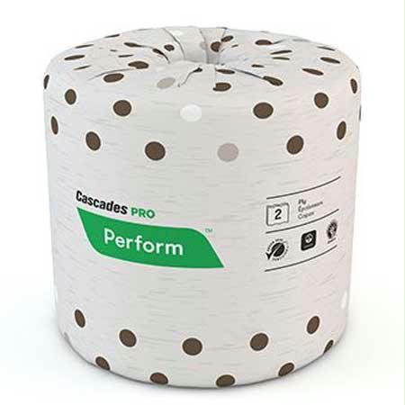 Cascades PRO Perform Standard Bath Tissue-Moka(4.25" x 4")