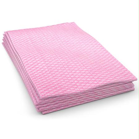 Cascades PRO Tuff-Job 1-4 Fold Foodservice Towel-Pink-White(12" x 21")