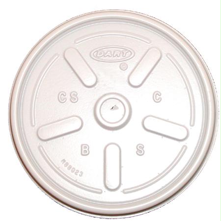 Dart White Vented Lids