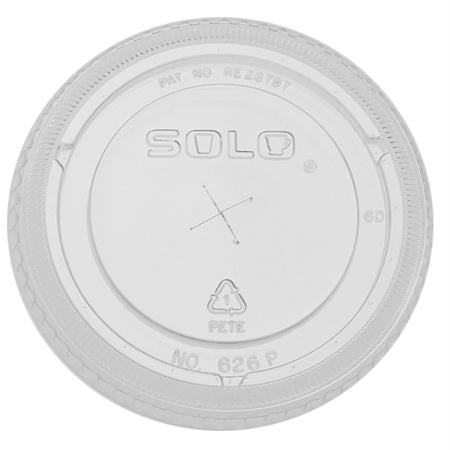 Solo Plastic Straw Slot Lid Fits 16, 24 oz.