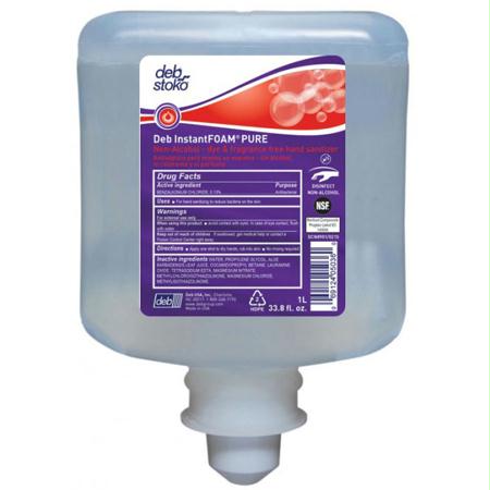 deb stoko InstantFOAM Non-Alcohol PURE Hand Sanitizer(1 L Cartridge)