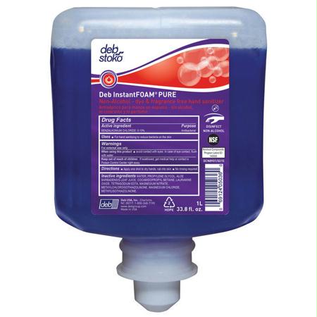deb stoko InstantFOAM Non-Alcohol Foam Hand Sanitizer(1 L Cartridge)