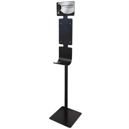 Deb Floor Stand For Hand Sanitizing Station-Black