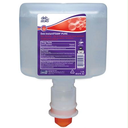 deb stoko InstantFOAM Non-Alcohol PURE Hand Sanitizer(1.2 L TF)