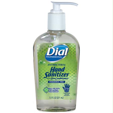 Dial Instant Hand Sanitizer w-Moisturizers(7.5 oz.)