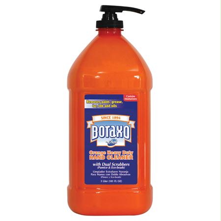 Dial Boraxo Heavy Duty Hand Cleaner w-Scrubbers(3 L)
