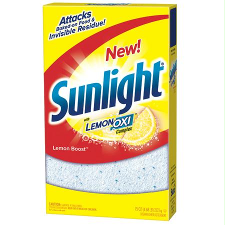 Sunlight Lemon Boost Auto Dish Powder(75 oz.)