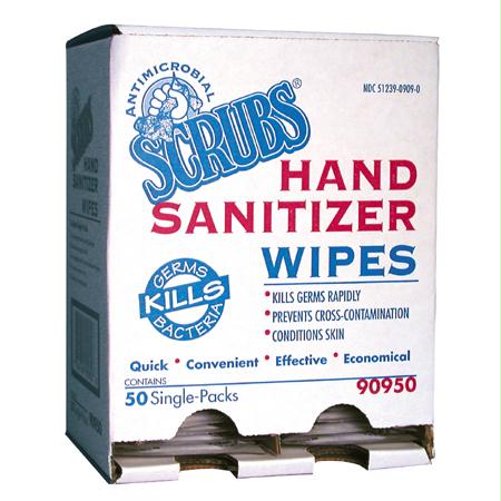 ITW Dymon Antimicrobial Scrubs Hand Wipe