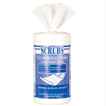 ITW Dymon Clear Reflections Glass Cleaner Wipe(90 ct.)