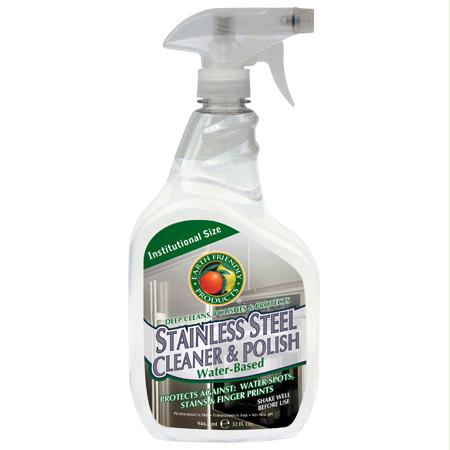 Earth Friendly Products Water Based Stainless Steel Clnr(32 oz. Spray)