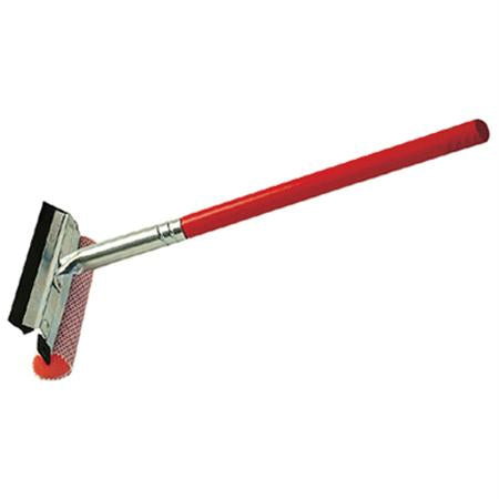 Ettore Auto Squeegee Scrubber Wood Handle(10" Replacement Head)