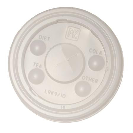 Fabri-Kal Translucent  X Slot Lids