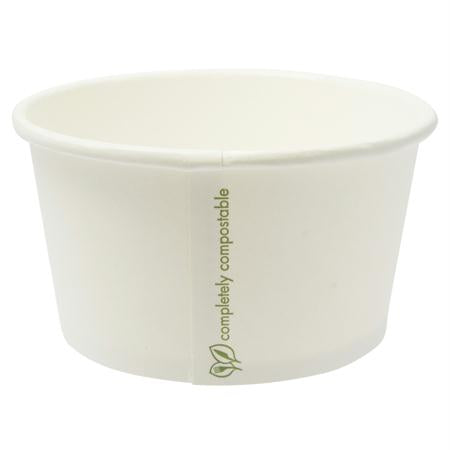 Berkley Square Vegware Compostable Soup Containers(Lid Fits 12 to 32 oz.)