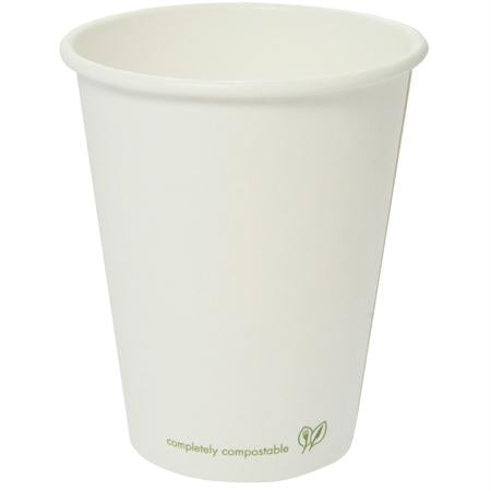 Berkley Square Vegware White Hot Cups(8 oz.)