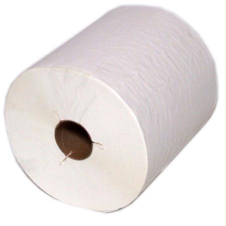 White Roll Towels with Y Notch-White(8" X #600)