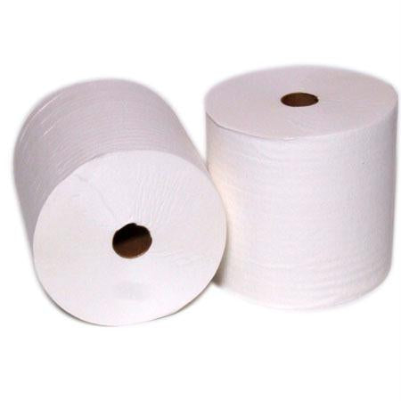 Premium 1.5" Core Hardwound Roll Towel-White(700')