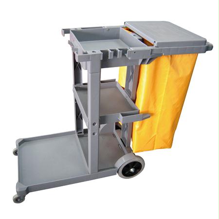 Microfiber & More Maid Cart w-Nylon Bag