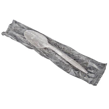 Wrapped Medium Weight PP White Cutlery-White(Fork)