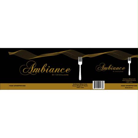 Ambiance PP Heavy Wt. Cutlery-Black(Teaspoon)