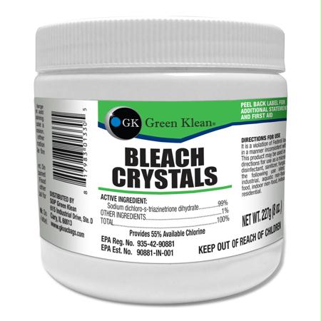 SOP Green Klean Bleach Crystals(8 oz. Jar)