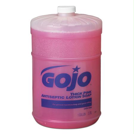 GOJO Thick Pink Antiseptic Lotion Soap(Pour Gal.)