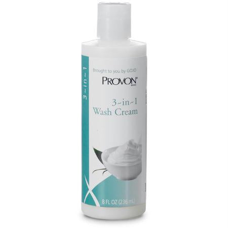 GOJO Provon 3-in-1 Wash Cream(8 oz. Squeeze Bottle)