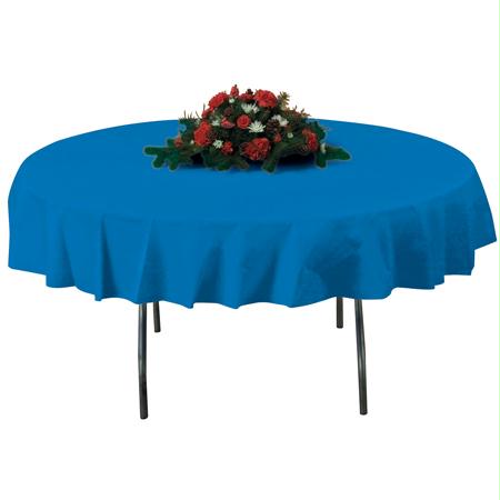 Hoffmaster Octy-Round Tablecover-Blue(82")
