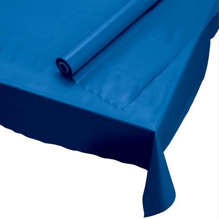 Hoffmaster 40" x 100' Plastic Roll Tablecovers-White