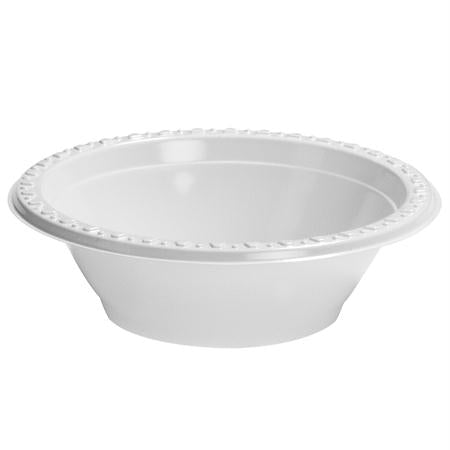 Heavyweight Plastic Bowls-White(12 oz.)