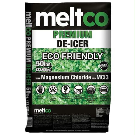 meltco Premium Eco Friendly Magnesium Ice Melt-Green(50# bag)