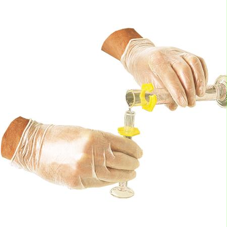Impact Disposable Vinyl Exam Gloves(Medium)
