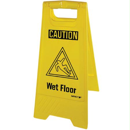 Impact English Only "Wet Floor" Sign