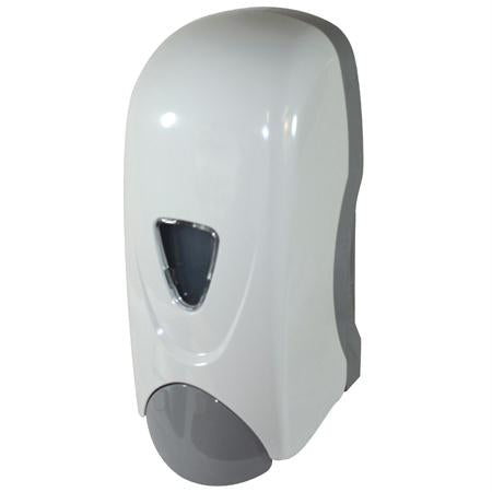 Impact Bulk Foam Soap Dispenser w-Refillable Bottle-White-Gray