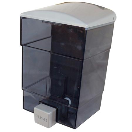 Impact Deluxe Triad Soap Dispenser-Gray, See-Thru