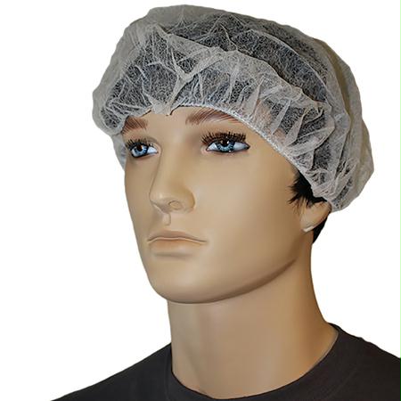 Malt by Impact Nonwoven Polypropylene Bouffant-White(21")