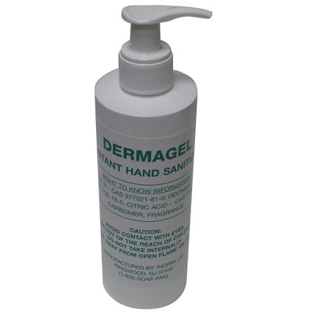 Inopak Dermagel Waterless Hand Sanitizer w-Pump(8 oz.)