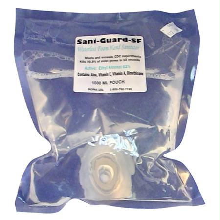 Inopak Sani-Guard SF Waterless Sanitizing Foam(1000 mL)