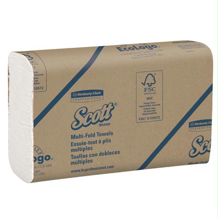 Kimberly-Clark Scott Multi-Fold Towels-White(9.2" x 9.4")