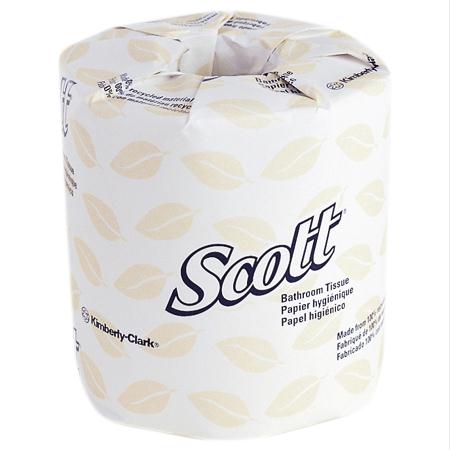 Kimberly-Clark Scott Standard Bathroom Tissue-White(4.1" x 4.0")